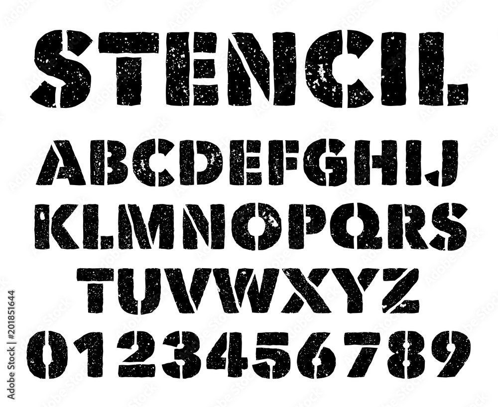 Graffiti Letter Stencils Free Printable