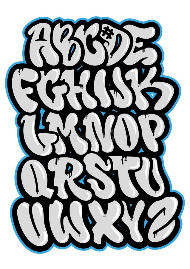 Graffiti Letter Stock Illustrations - 27,534 Graffiti Letter Stock ...