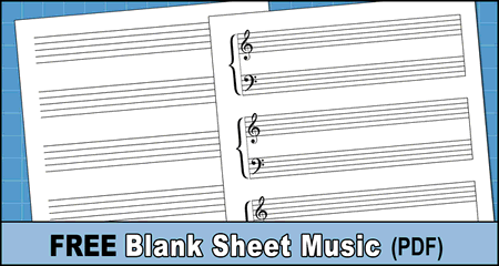 printable grand staff music paper
