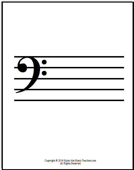 printable grand staff music paper