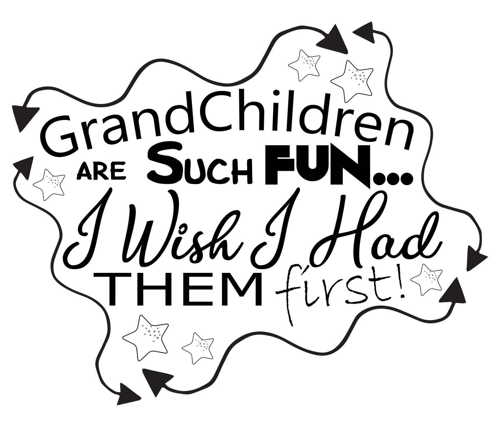 Grandchildren Quotes - 12 Grandkid Quotes, JPG or SVG