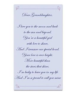 printable granddaughter quotes