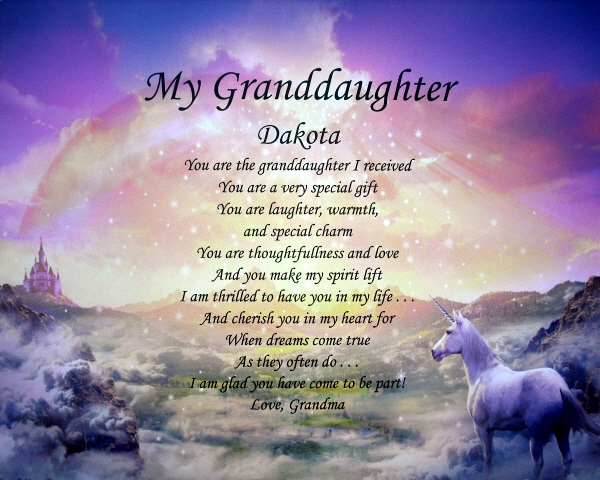 printable granddaughter quotes