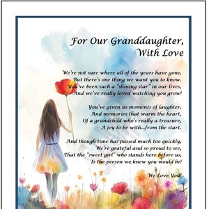 printable granddaughter quotes
