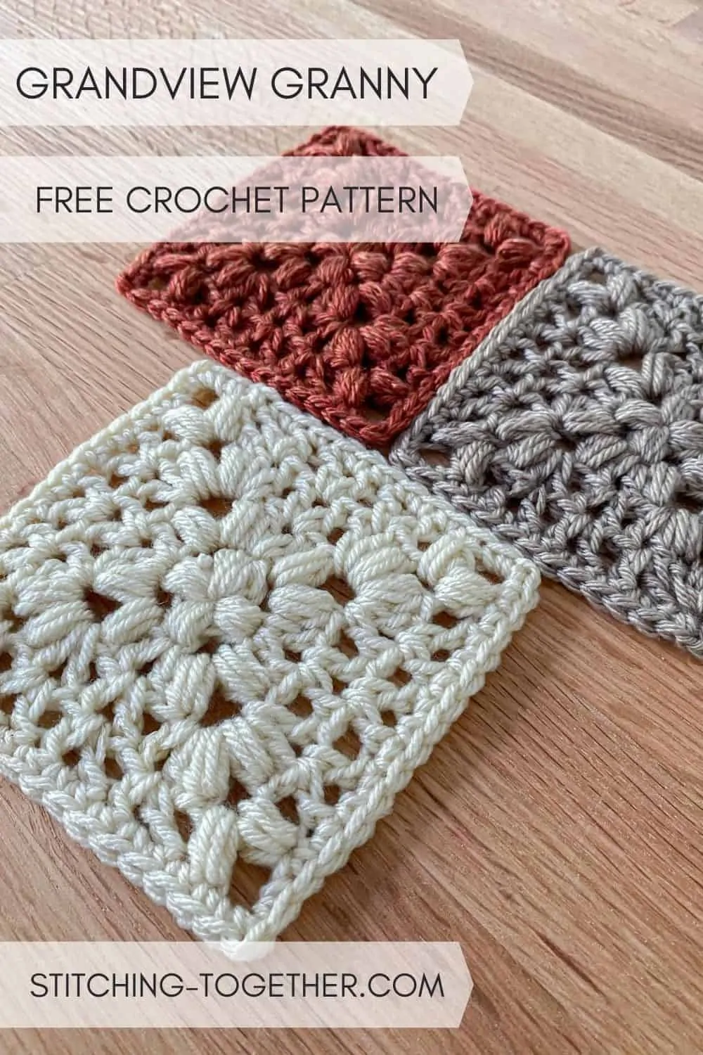 Crochet Heart Granny Square Tutorial &  Free Written Pattern - YouTube