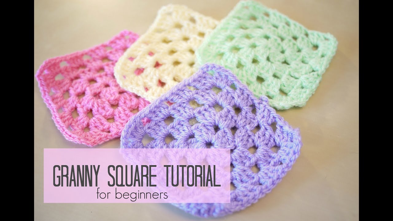 How to crochet a granny square for absolute beginners | Haak Maar Raak