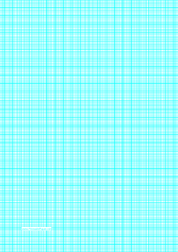 Printable Graph Paper with lines every 2mm (5 lines/cm) and heavy ...