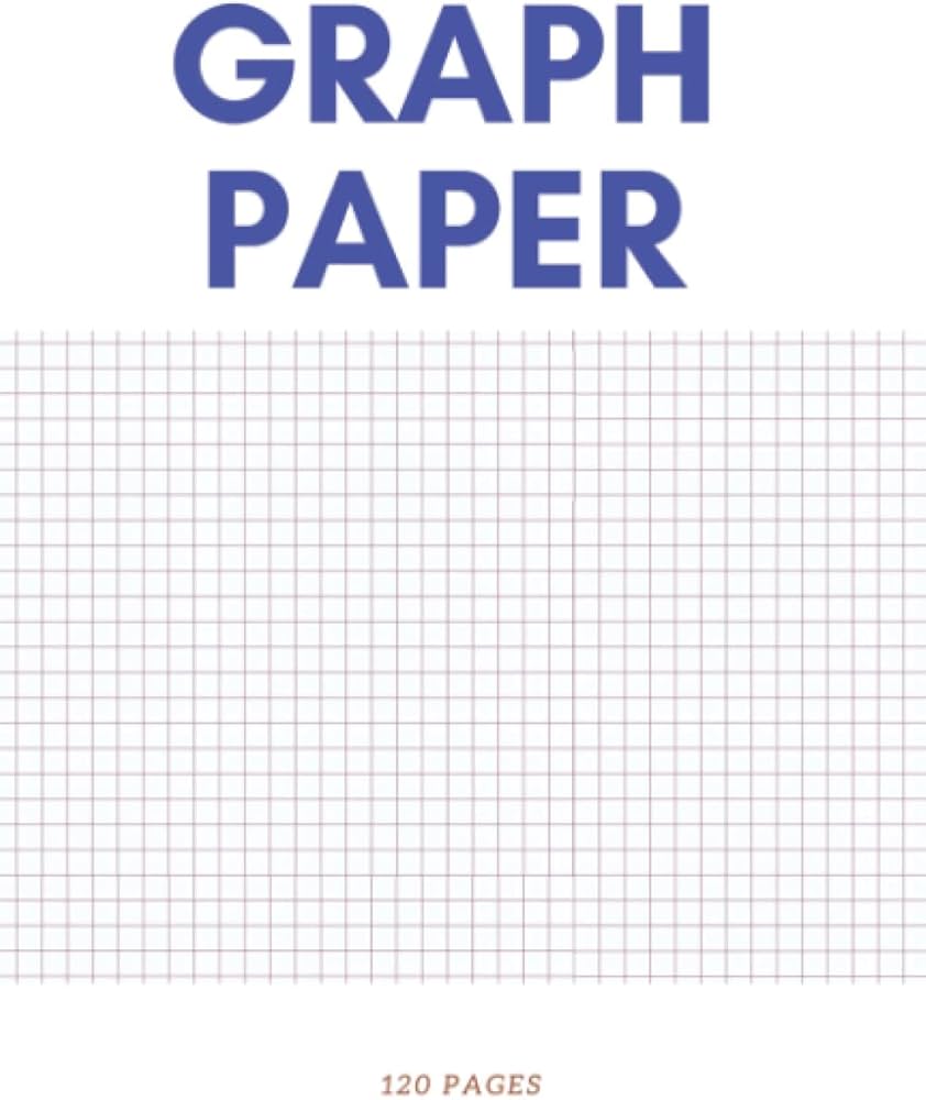 Graph Paper: Squared Paper Notebook A4: 10 mm Squares Maths ...