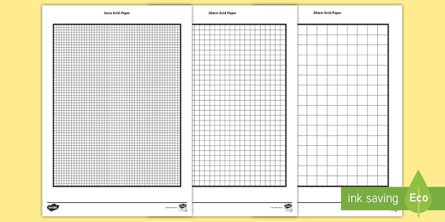 printable graph paper for preschool