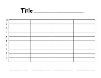 Bar Graph Template