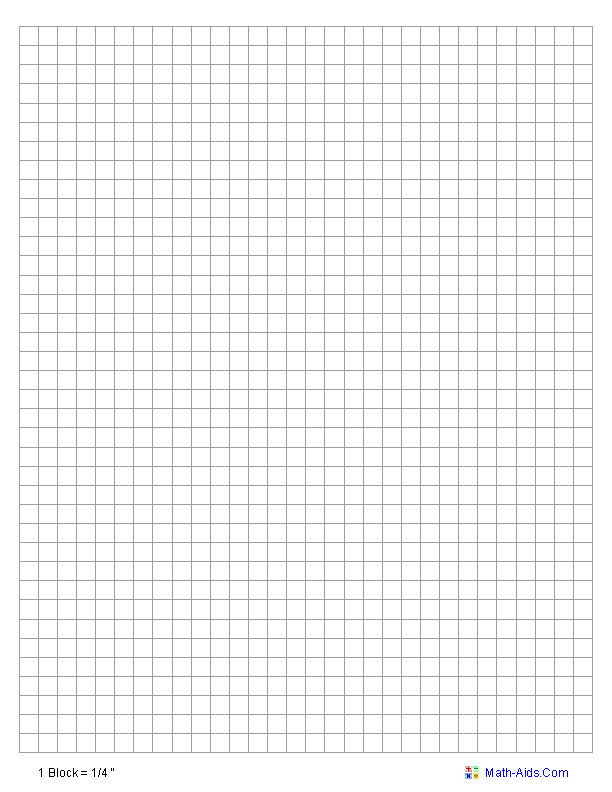 Free printable graph paper for visually impaired students, Download