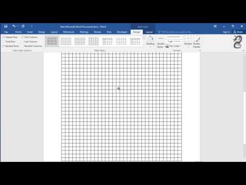 printable graph paper word document