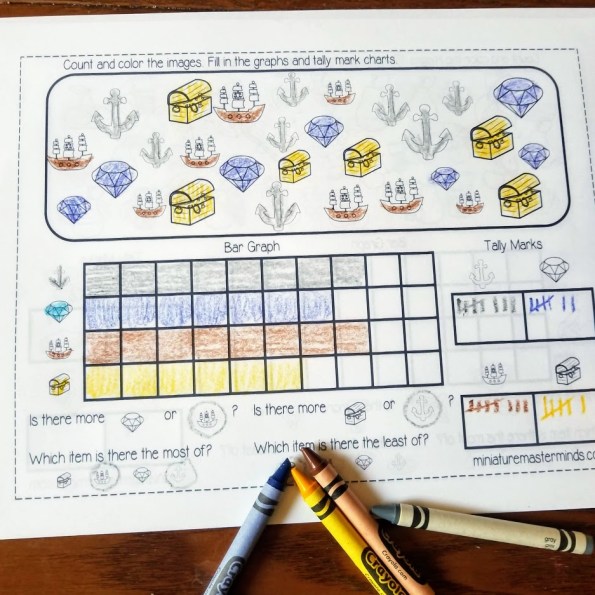 10 Free Printable Graphing Worksheets For Kindergarten and First ...