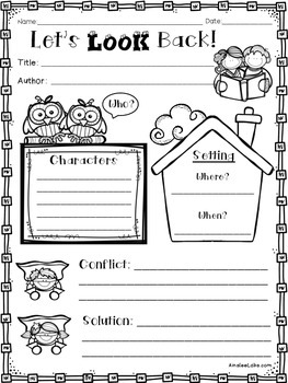 Story Element Graphic Organizer - FREE by Ainslee Labs | TPT