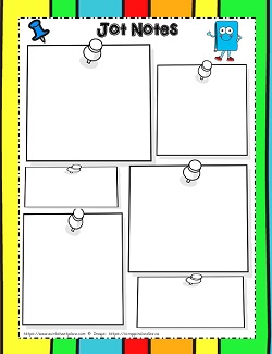 printable graphic organizer for writing a short story
