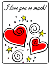 printable greeting cards love