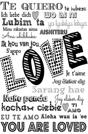 Free Printable Love Cards: LOVE in 20 Languages - Joy with PURPOSE