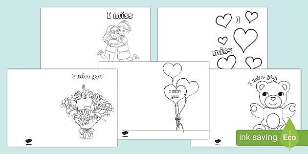 printable greeting cards miss you