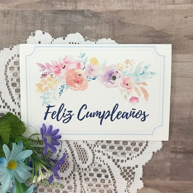 printable greeting cards spanish