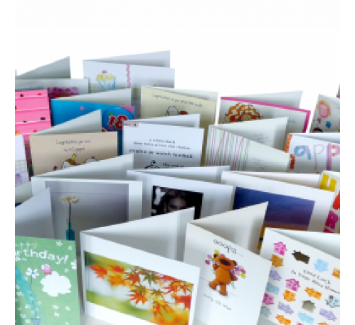 Folded Greeting Cards Printing | PrintingGood UK