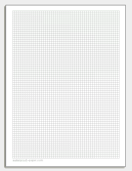 Free Printable Grid Paper | Six styles of quadrille paper.