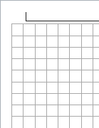 Printable Graph Paper Templates for Word