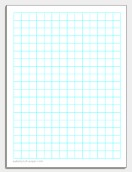 Free Printable Grid Paper | Six styles of quadrille paper.