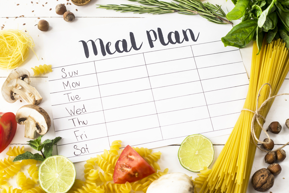 printable grocery list meal planner