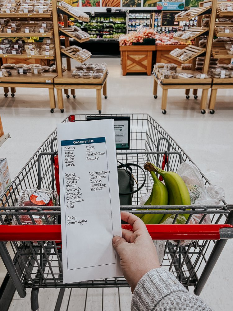 Printable Meal Planner with Grocery List Small Stuff Counts