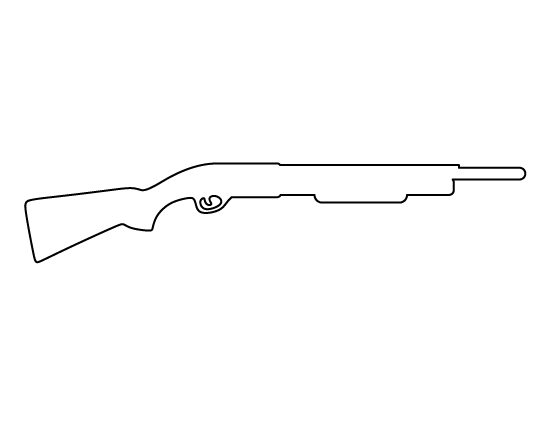 Printable Shotgun Template