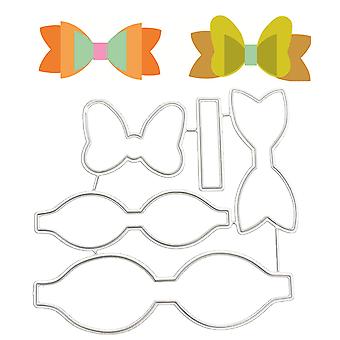 Bow Tie Metal Die Cuts, Metal Cutting Dies Stencil Template Molds ...