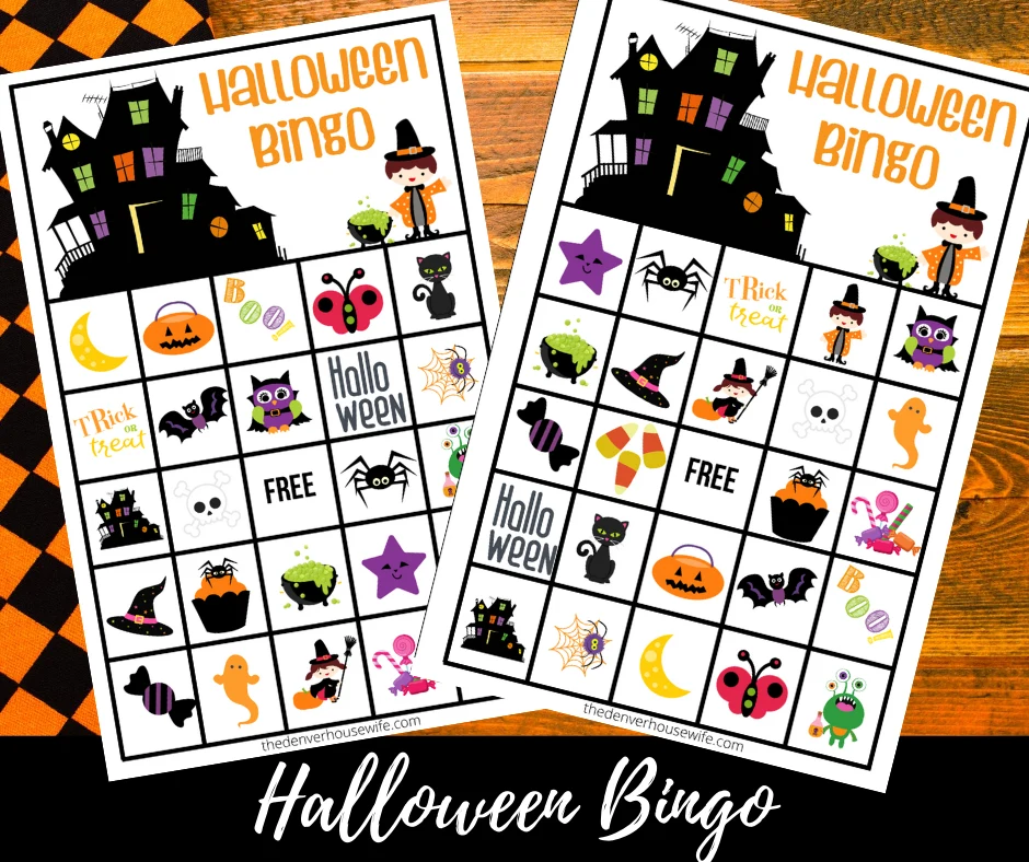 Halloween Bingo Free Printable » The Denver Housewife