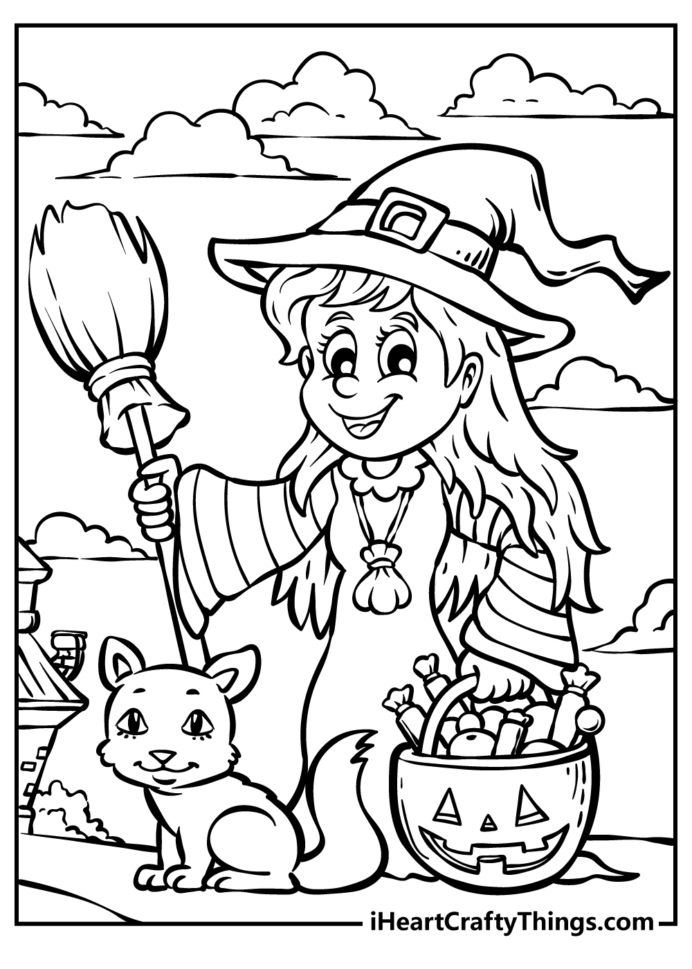 halloween-coloring-pages-80-easy-free-printables-worksheets-library for Free Printable Halloween Pictures To Colour Halloween Coloring Pages: 80 Easy & Free Printables - Worksheets Library for Free Printable Halloween Pictures To Colour