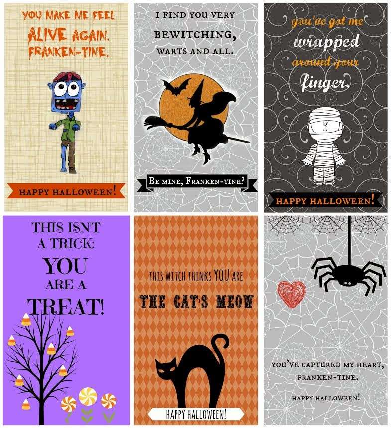 printable halloween greeting cards