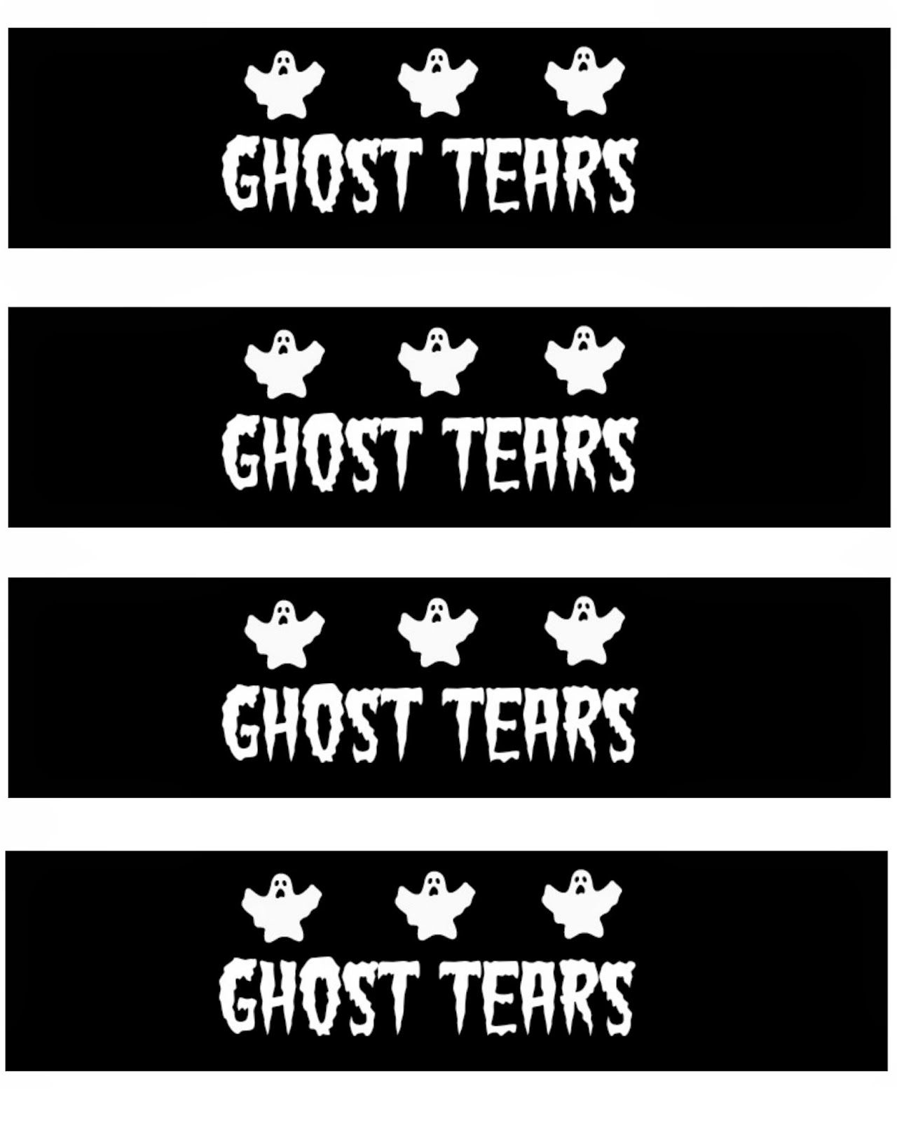printable halloween water bottle labels free