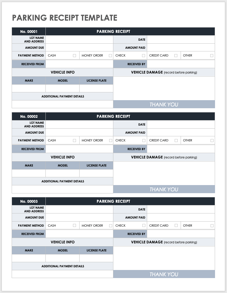 printable hand receipt