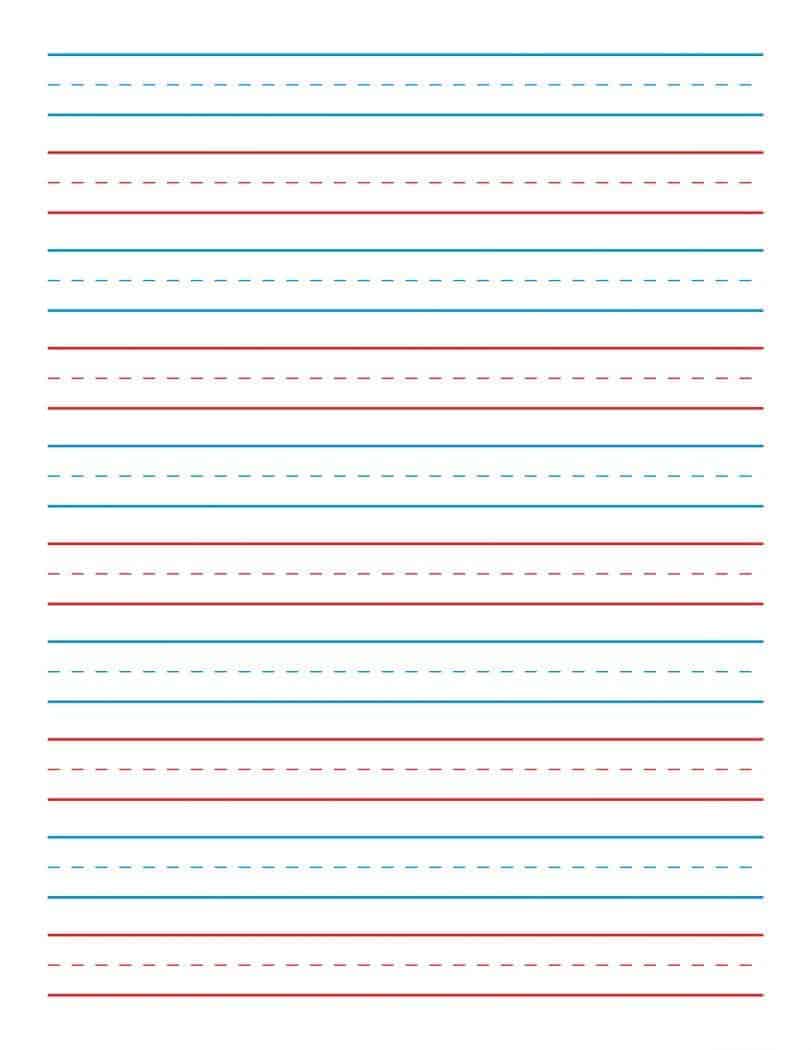 kindergarten-lined-paper-free-printable-troubleshooting-motherhood-worksheets-library for Free Printable Blank Kindergarten Writing Paper Kindergarten Lined Paper | Free Printable - Troubleshooting Motherhood - Worksheets Library for Free Printable Blank Kindergarten Writing Paper