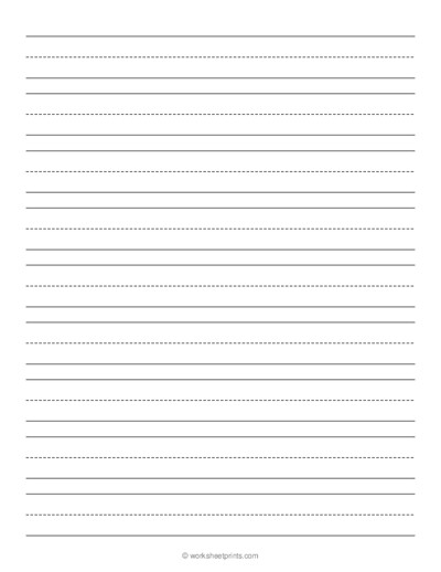 Handwriting Practice Worksheet Maker