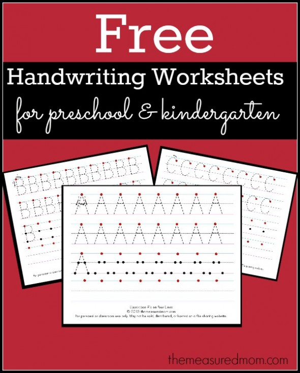 printable handwriting worksheet