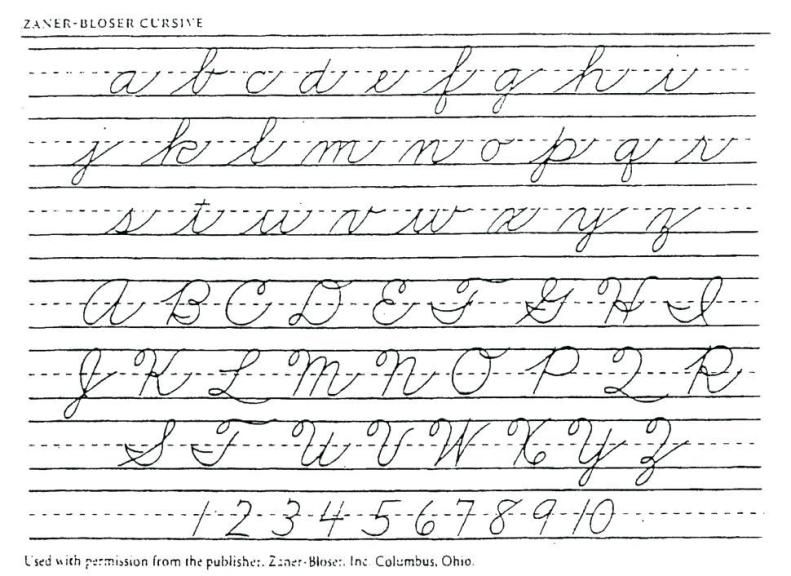 printable handwriting worksheets for 3rd grade