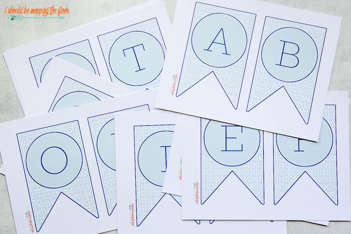 printable happy birthday alphabet letters