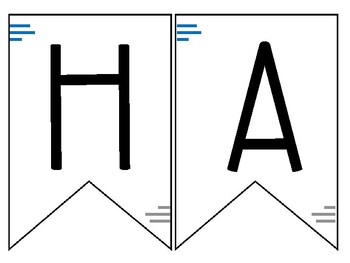 printable happy birthday banner pdf free