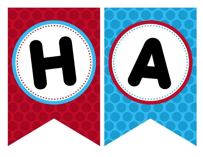 Happy Birthday Banner - 10 Free PDF Printables | Printablee