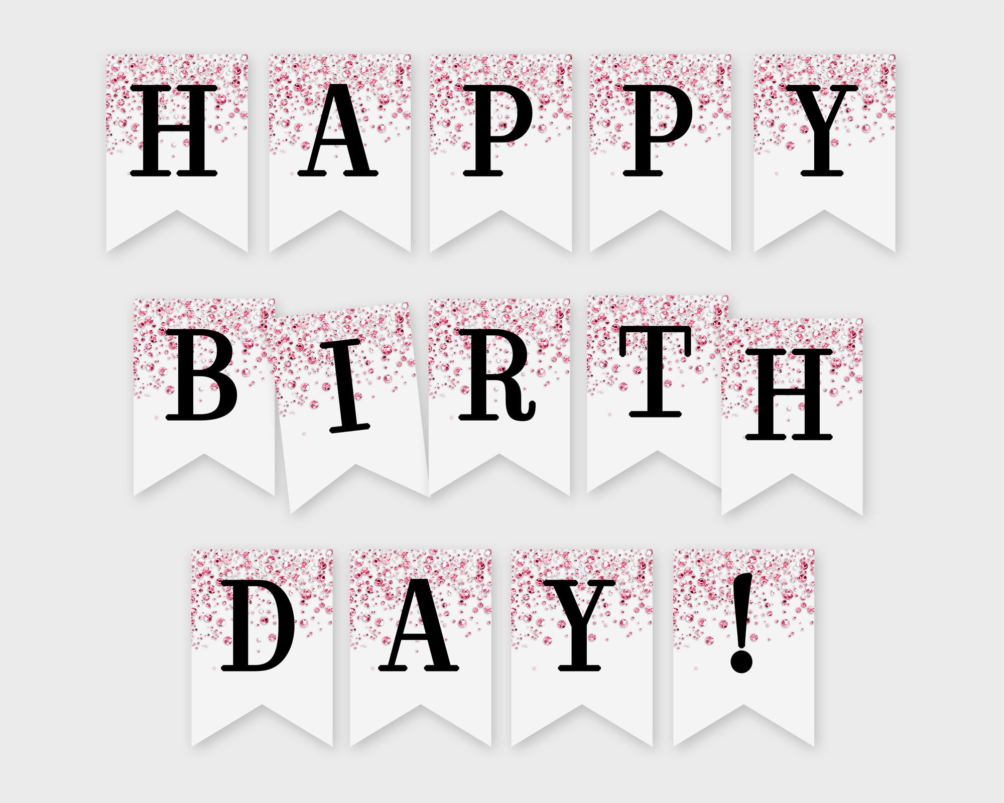 printable happy birthday banner pdf