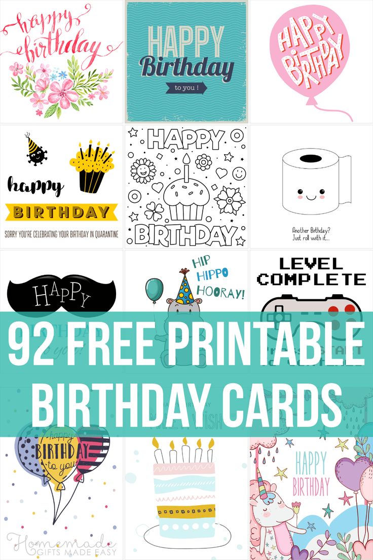printable happy birthday cards for daughter