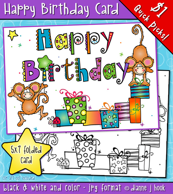 printable happy birthday cards for friends