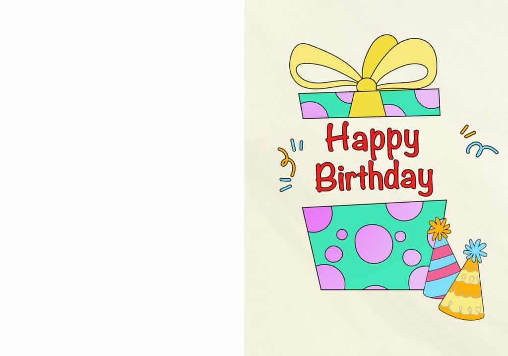 printable happy birthday cards