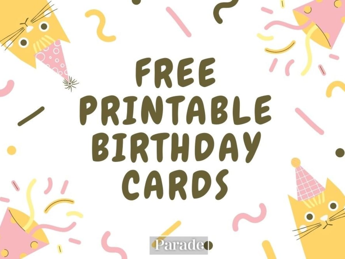 printable happy birthday cards