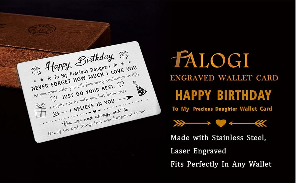 printable happy birthday daughter cards