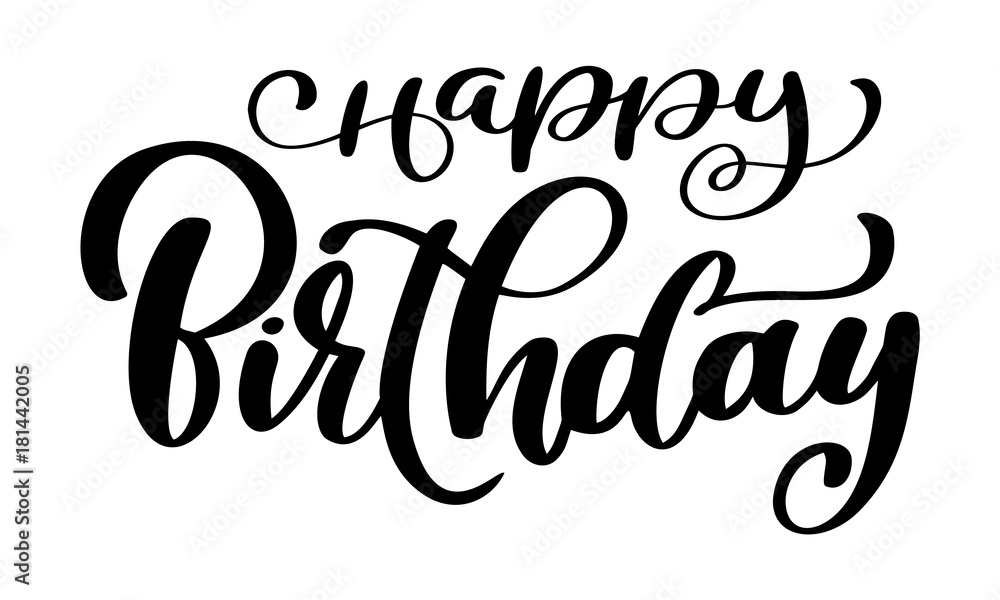 printable happy birthday design